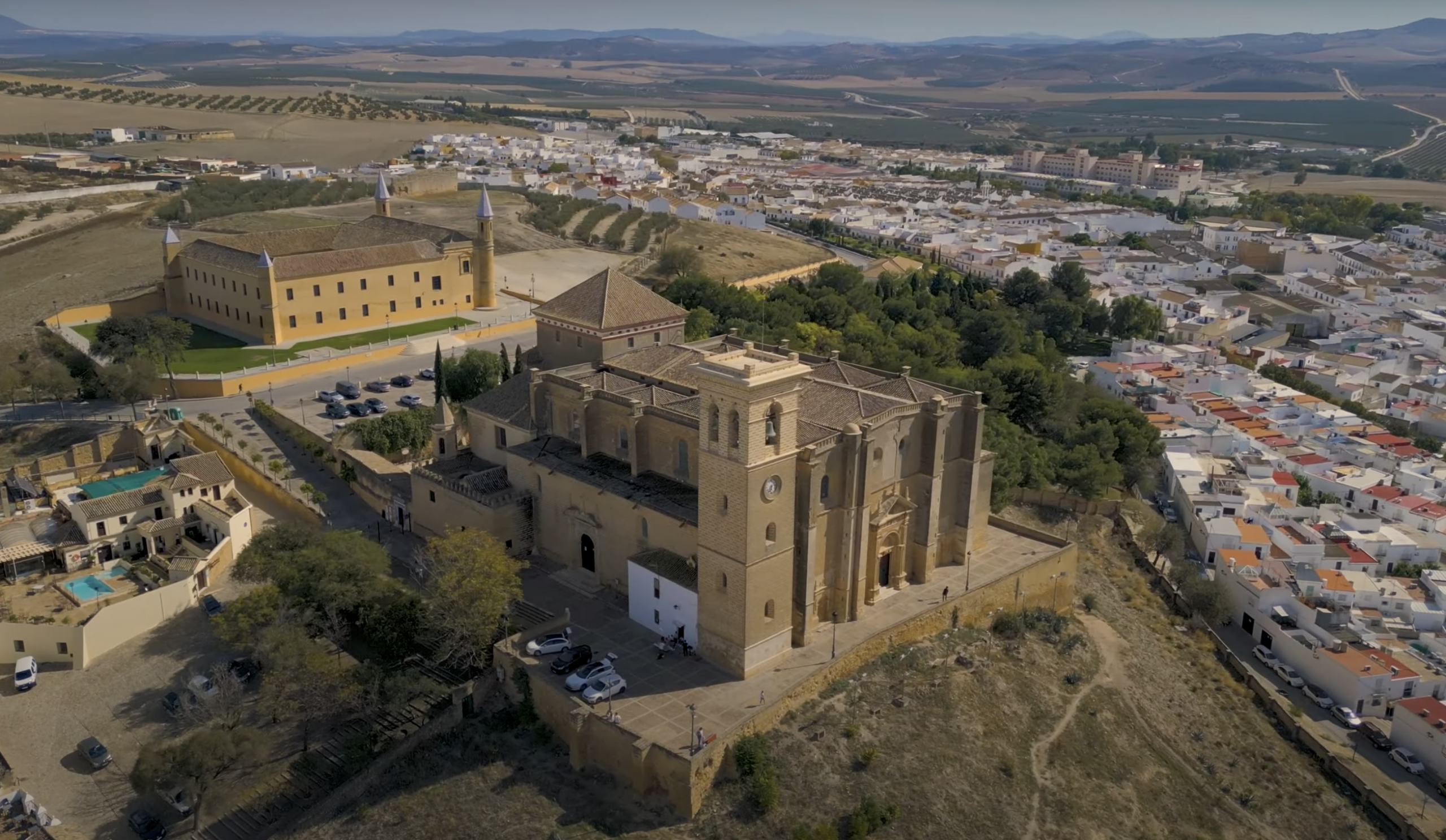 Panorámica de Osuna y su casco histórico